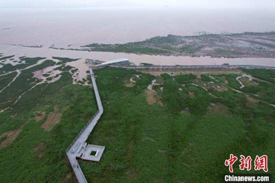 闽江河口湿地集自然景观优美、生物多样性丰富、生态功能多重重要性于一体。　王东明 摄